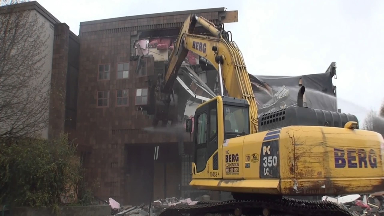 Wheaton Library Demolition