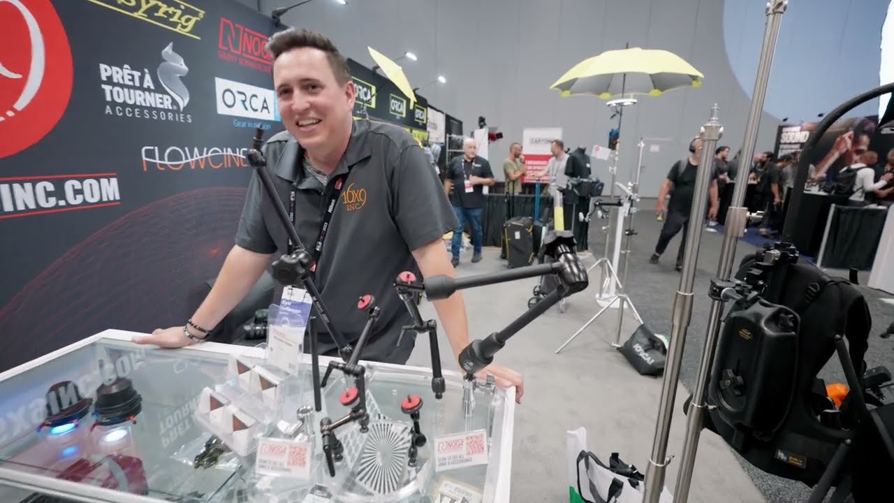 First time using EasyRig MinMax and Discovering NOGA Power Arms | 16x9 inc Bild Expo Booth Spotlight