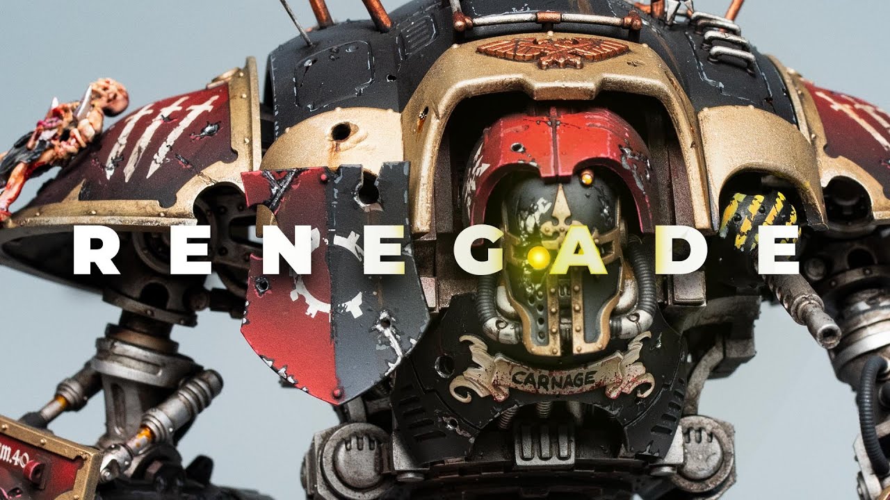 Converting and Painting a RENEGADE KNIGHT!