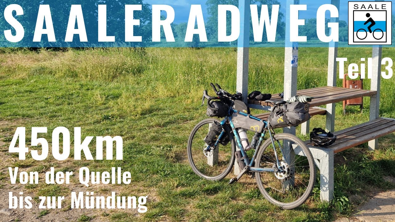 Saaleradweg | 3 Tage Bikepacking | 450km von der Quelle bis zur Mündung | Teil 3