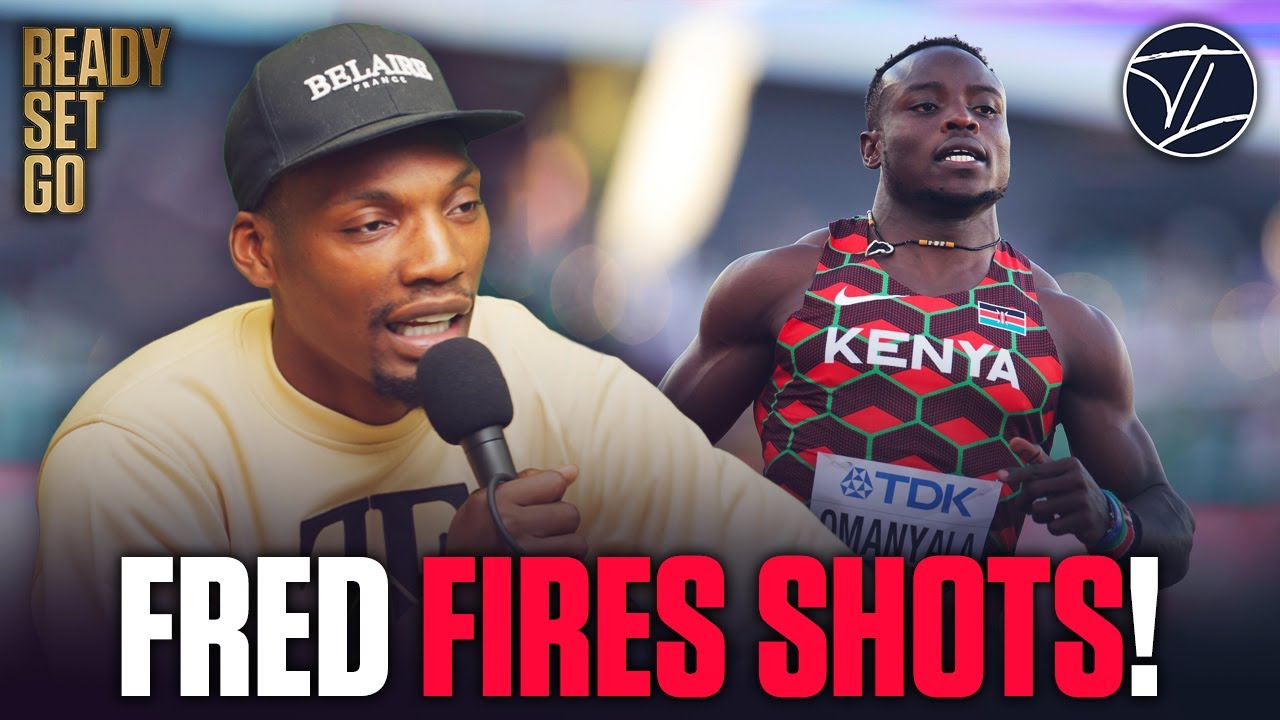 Fred Kerley says Ferdinand Omanyala’s 9.7s don’t count 👀