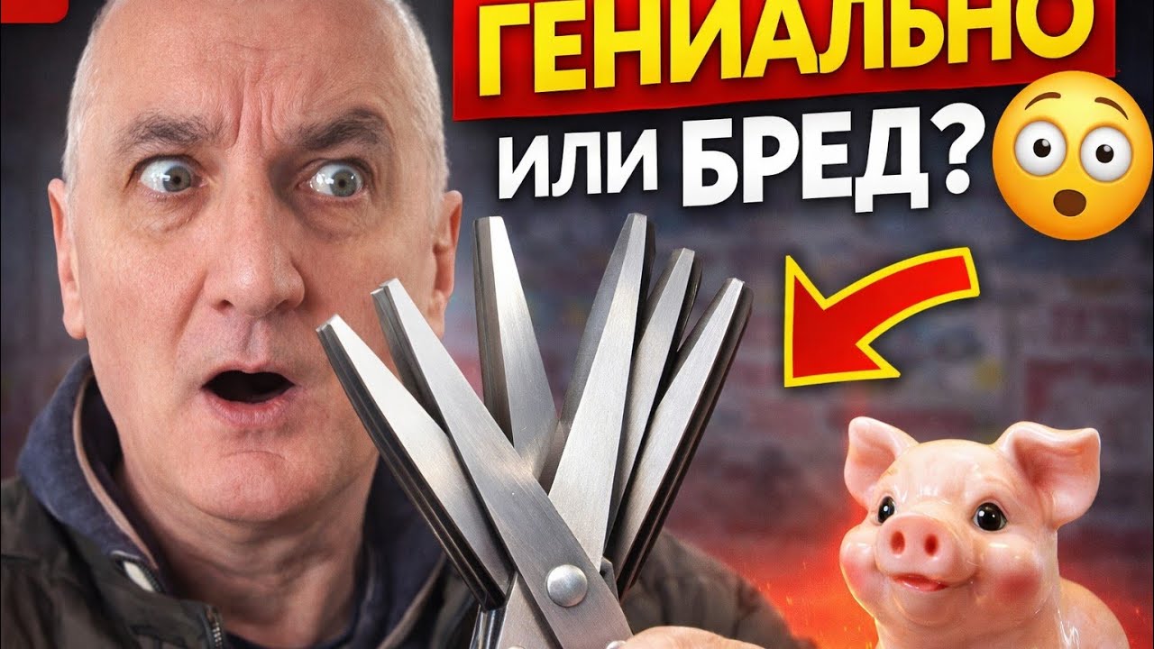 10 ЛЕЗВИЙ?! Ножницы и милый поросёнок - покупки месяца ✂️🐷