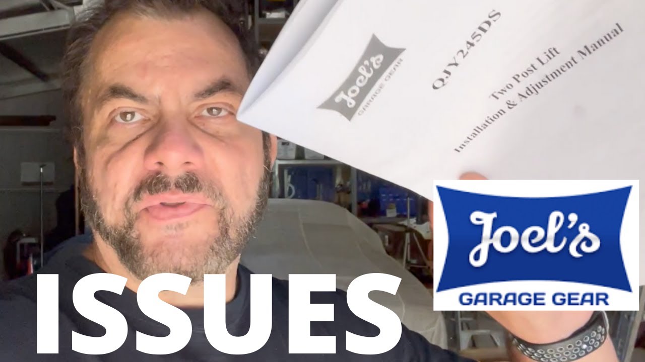 Joel's Garage Gear — Проблемы с инструкцией — Проблемы с установкой двухстоечного подъемника