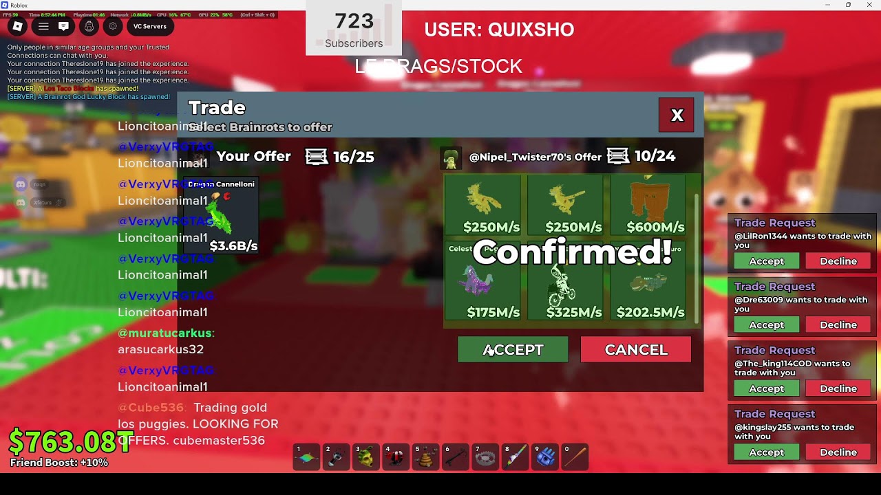 SAB LIVE TRADING
