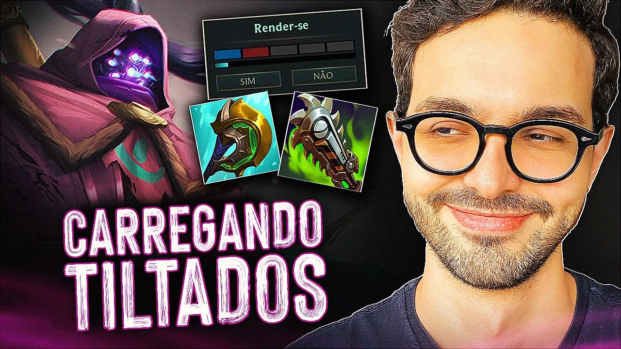 MEU ADC NÃO PARAVA DE PEDIR PARA SE RENDER, MAS EU ESTAVA DE JAX