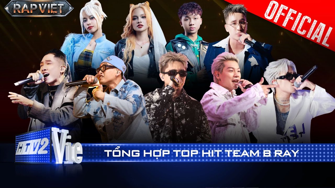 TỔNG HỢP BẢN RAP TOP HIT TEAM BRAY làm chao đảo sân khấu Rap Việt 2024