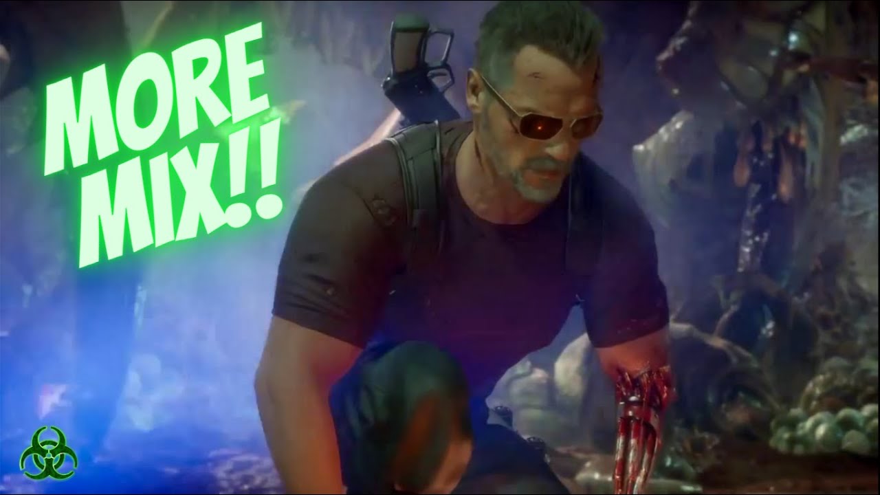 MORE WAYS TO MIX WITH THE TERMINATOR IN MK11 UTIMATE! Biohazard (The Terminator) vs Hijinx (Jacqui)