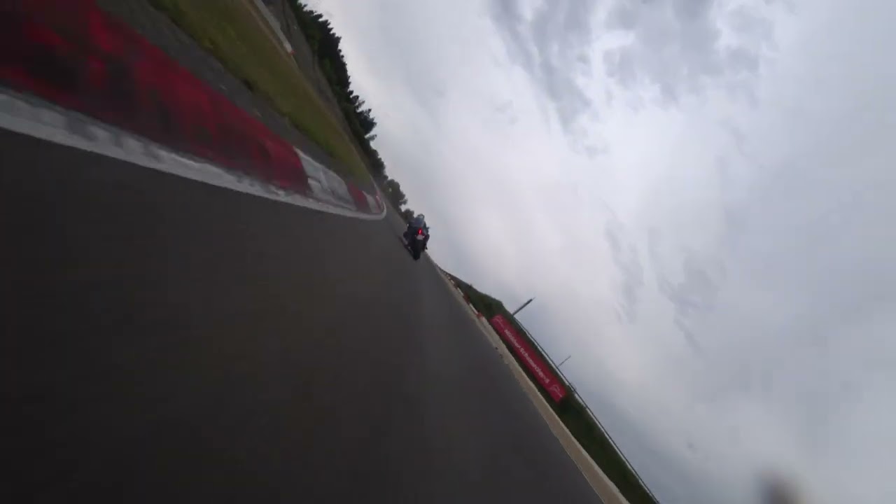 Touristenfahrt Motorrad Nürburgring GP Strecke 26 08 2025 Stint 02 Front Kamera
