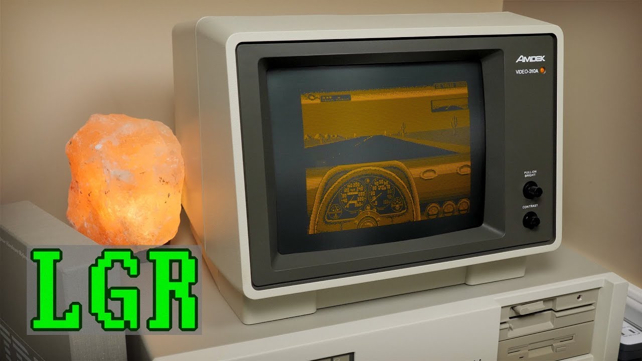 LGR - Распаковка Нового Монохромного Монитора Amdek 1980-х годов