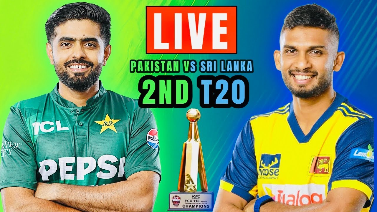 LIVE: Pakistan vs Sri Lanka T20 – Score, Commentary & Reaction
