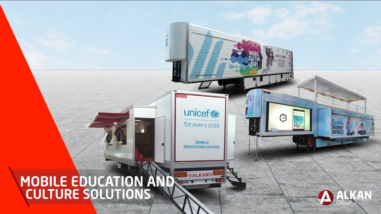 Mobile Education Trailer (Truck) Vehicle Unit - Mobil Eğitim Treyleri (Tırı) Aracı