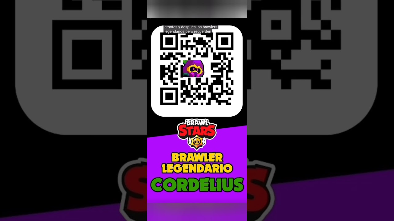 Brawler legendarios gratis. #brawler #legendary #legendario #gratis #qrcode #qr #brawlstars