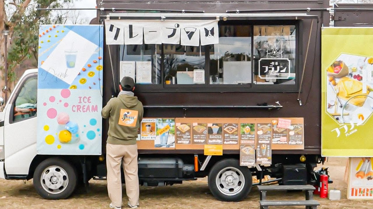 2人で営む大人気クレープ店の１日に密着！