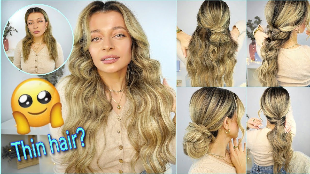 УЛЬТРА бесшовные накладные волосы на клипсах для тонких волос❓ Прически с клипсами | Обзор Doores...