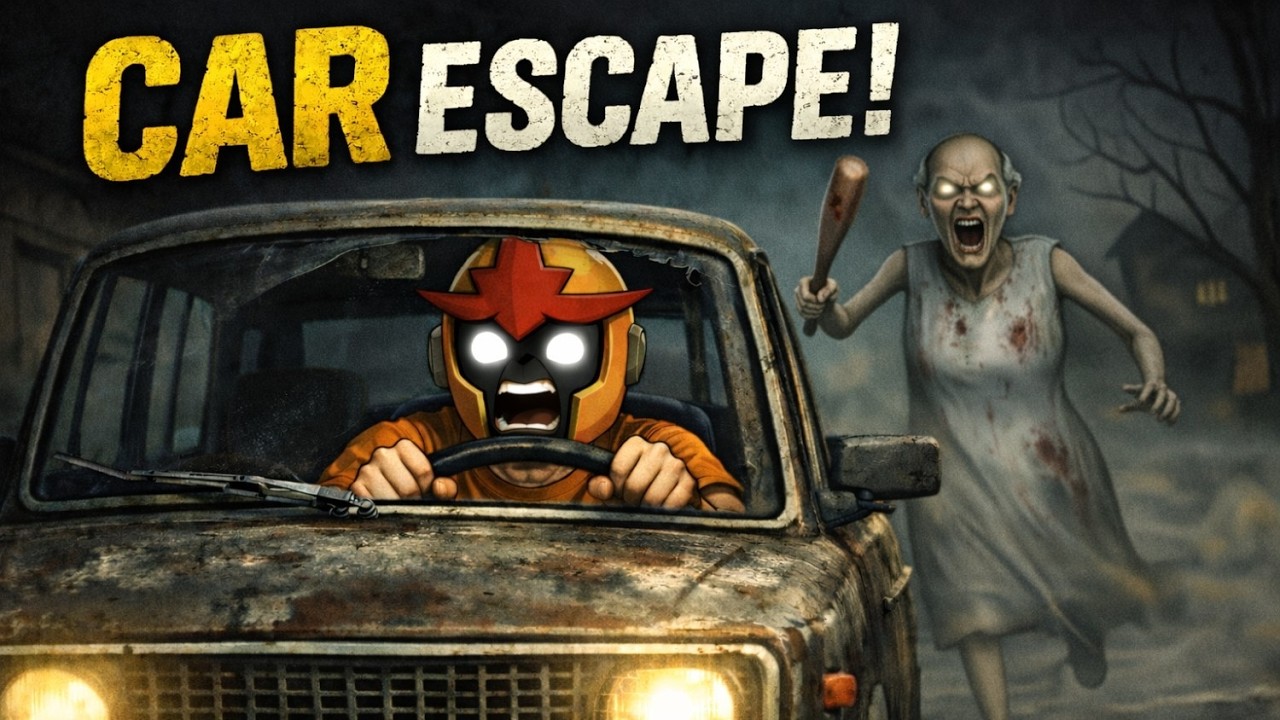 The Toughest escape of Granny | Granny chp 1 car escape |
