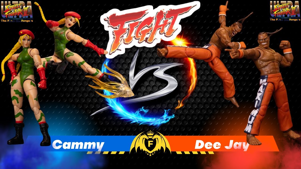 Street Fighter Cammy & Dee Jay Unboxing!!! - (JADA TOYS!!!)