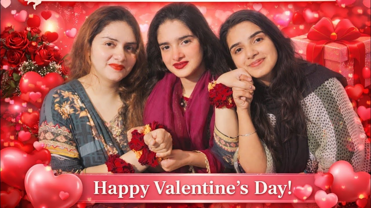 |valentine day special vlog 🌹🤩|Purpose krdya 😂🌹|Big secret of valentine|