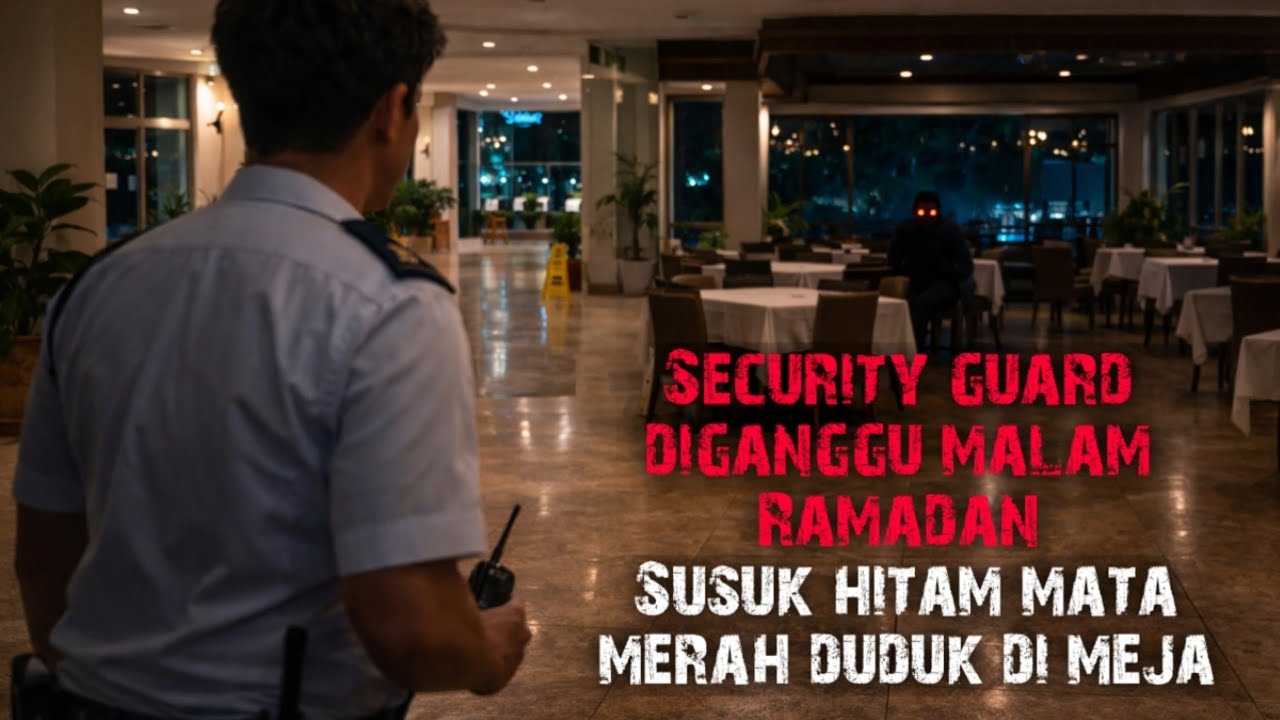 SERAM RAMADAN SUSUK HITAM DALAM RESTORAN - TANGGA FLAT SANDAKAN SABAH