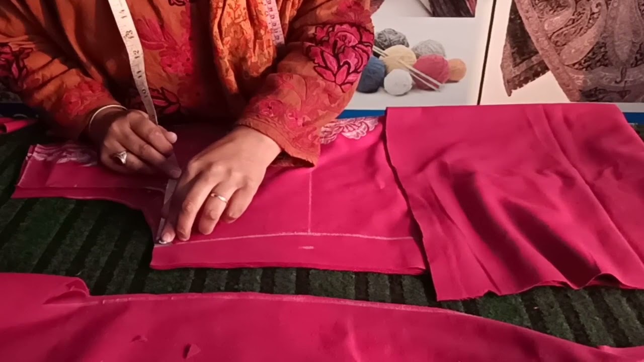 Winter tilla suit ki drafting kaise krte hai ll suit ki cutting ll #pheran #shiningstarboutique