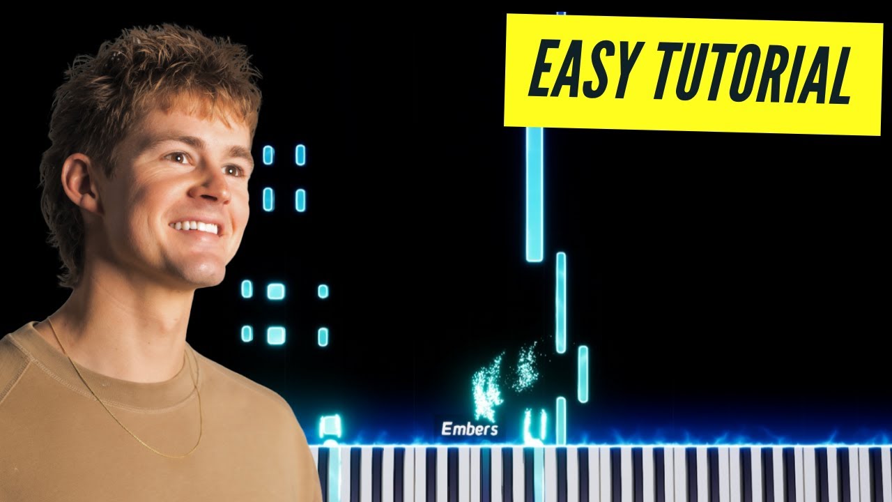 Never Get Used To This, Forrest Frank - Piano Tutorial (EASY)