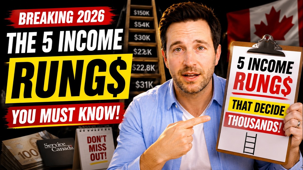 The Exact Income Ladder That Decides Every Canadian Senior's Benefits in 2026