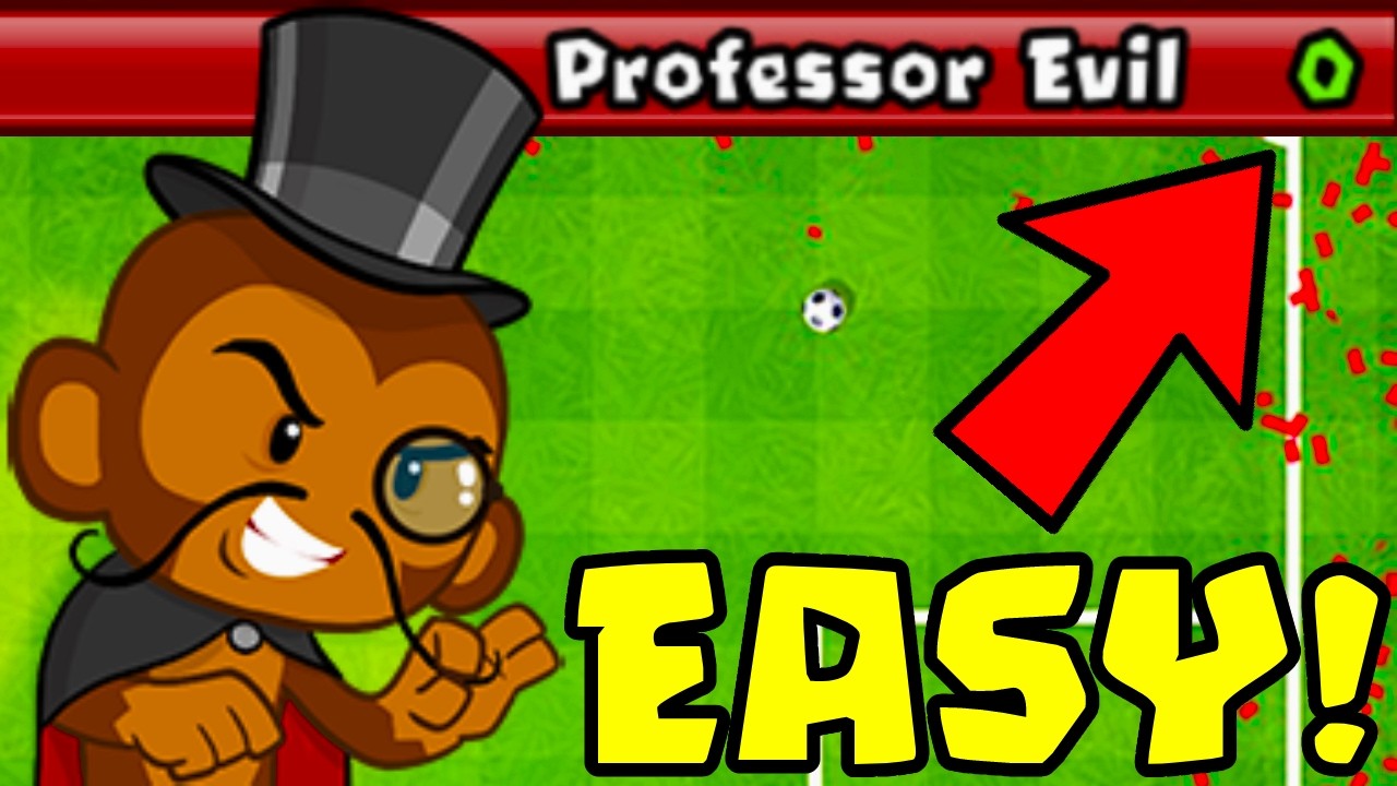 Easily Beat the NEW Professor Evil Challenge... (Bloons TD Battles)
