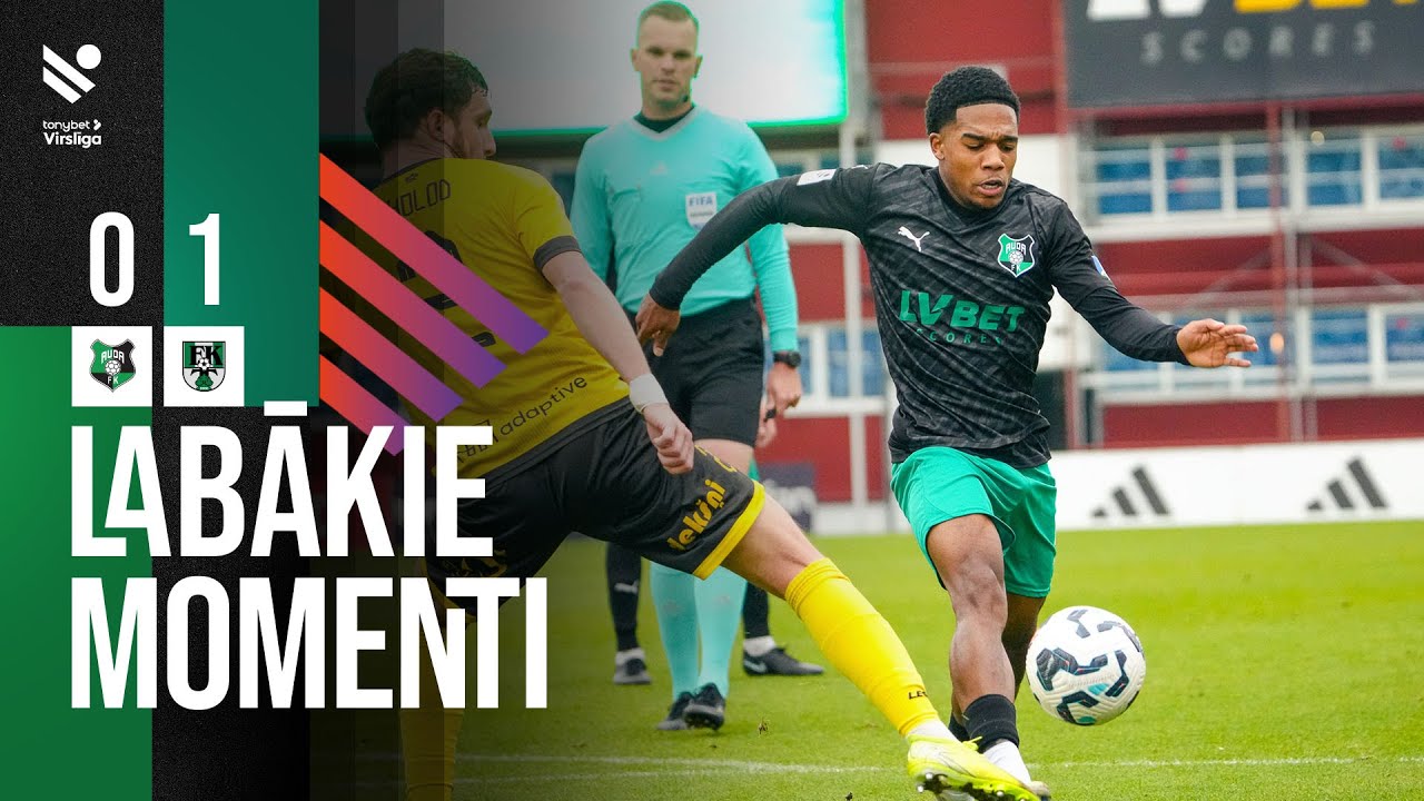 35. kārta: FK Auda 0:1 FK Tukums 2000 (Labākie momenti)