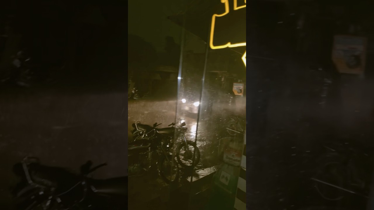 Heavy rain in Mirpur azad Kashmir #youtubeshorts #news