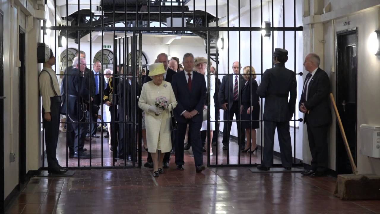 The Queen and The Duke of Edinburgh visit Crumlin Road Gaol