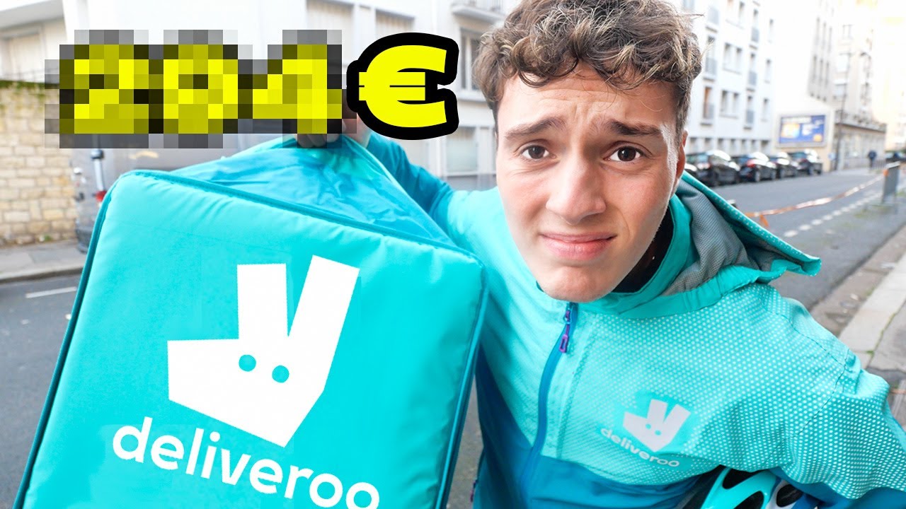 FAIRE LIVREUR DELIVEROO 24H D'AFFILÉE