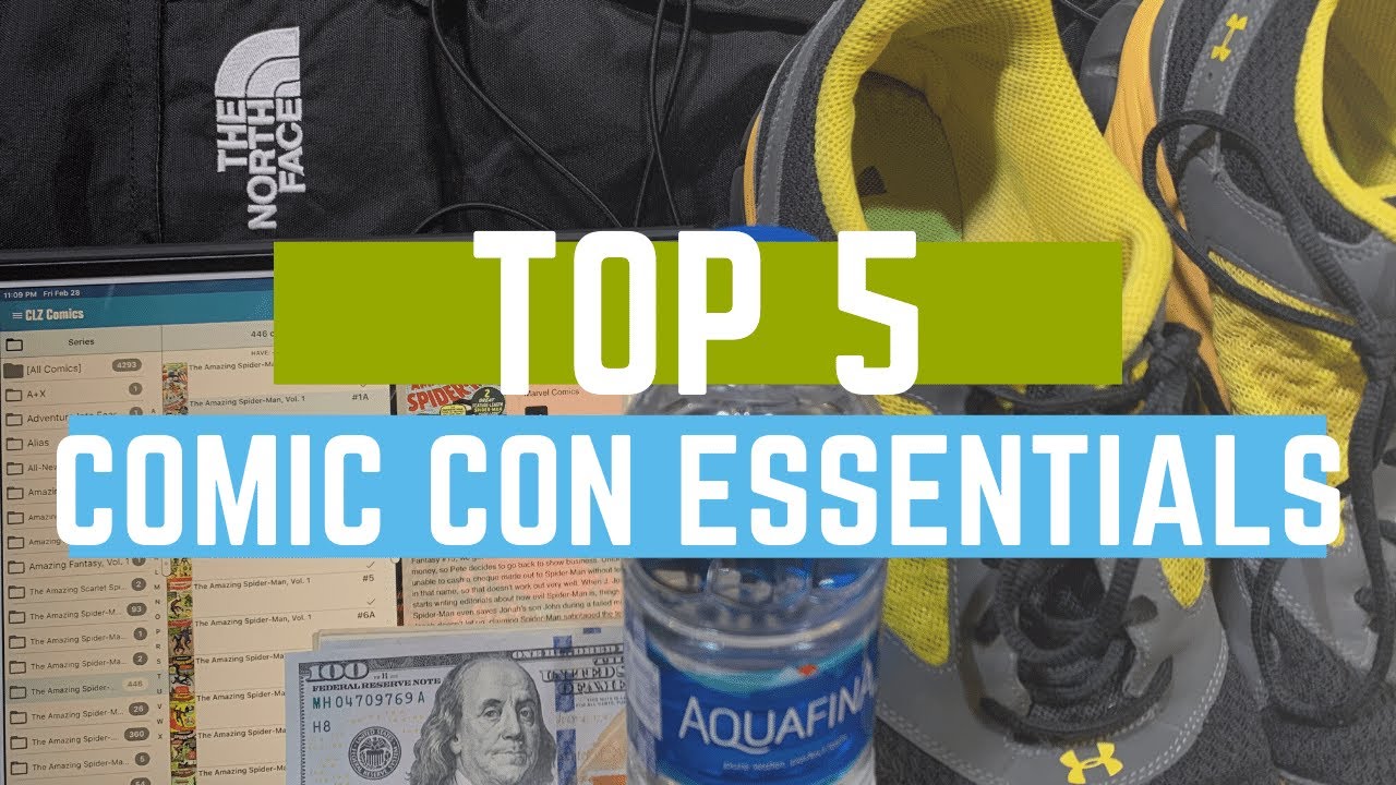Top 5: Comic Con Essentials! Tips and Tricks To Improve Your Comicon Experience!