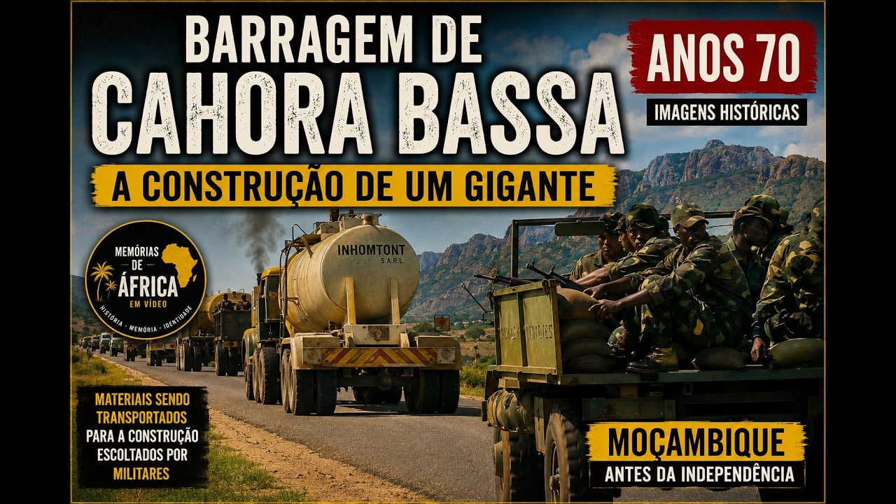 A guerra e a construção da barragem de Cahora Bassa 🇲🇿