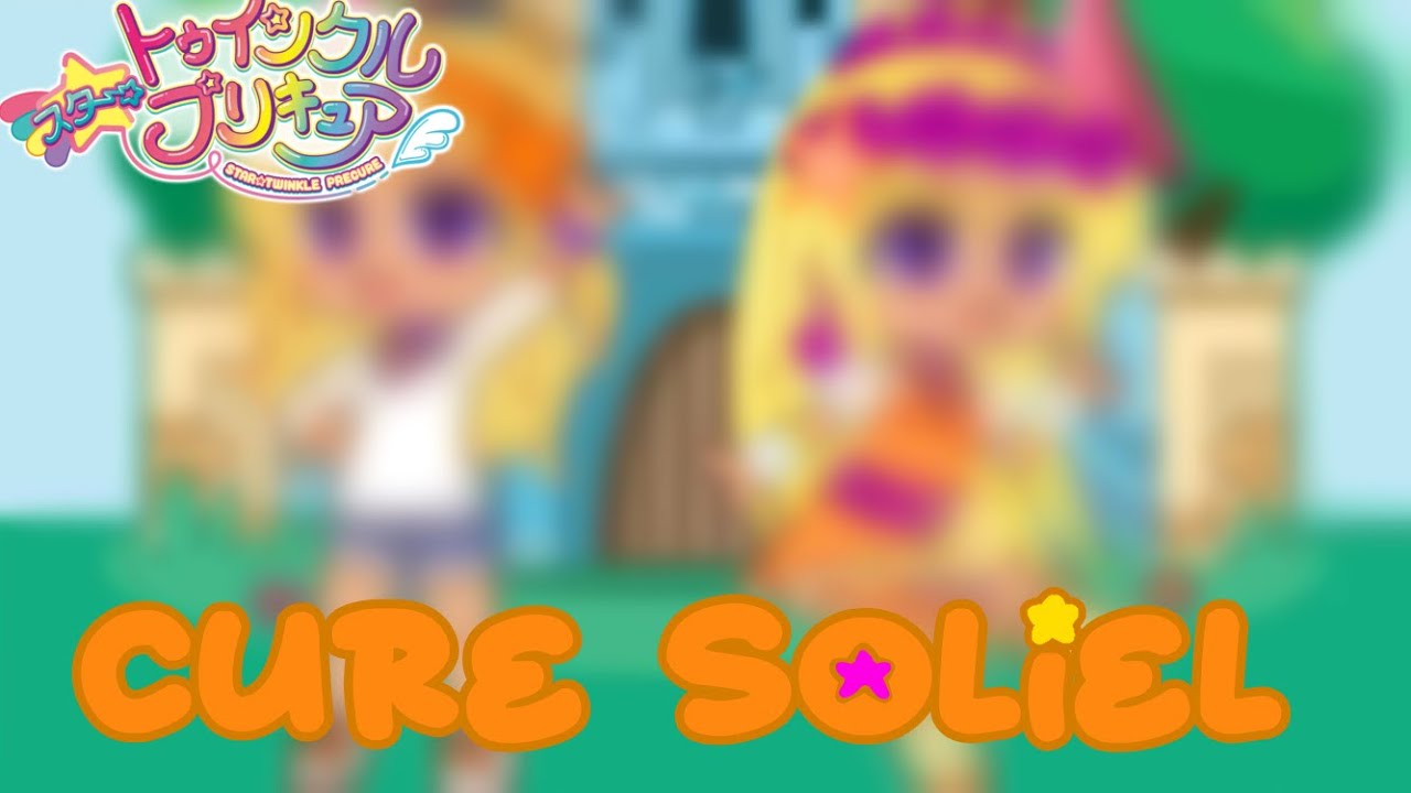 Making Star Twinkle precure in Gacha Club ll Cure Soliel Pt.3