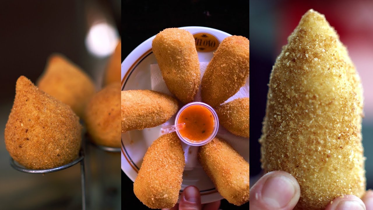 3 TIPOS DE COXINHA | Em São Paulo