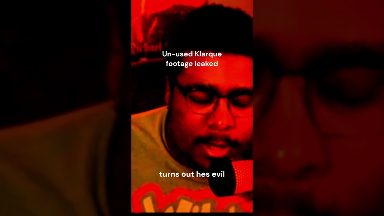 Evil Klarque Clint Un-Used Footage Leak #shorts #fortnite #klarqueclint