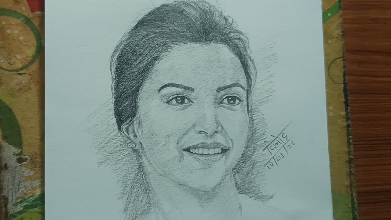 How to draw portrait for beginners// portrait kaise banaye// step by step tutorial//loomis method 