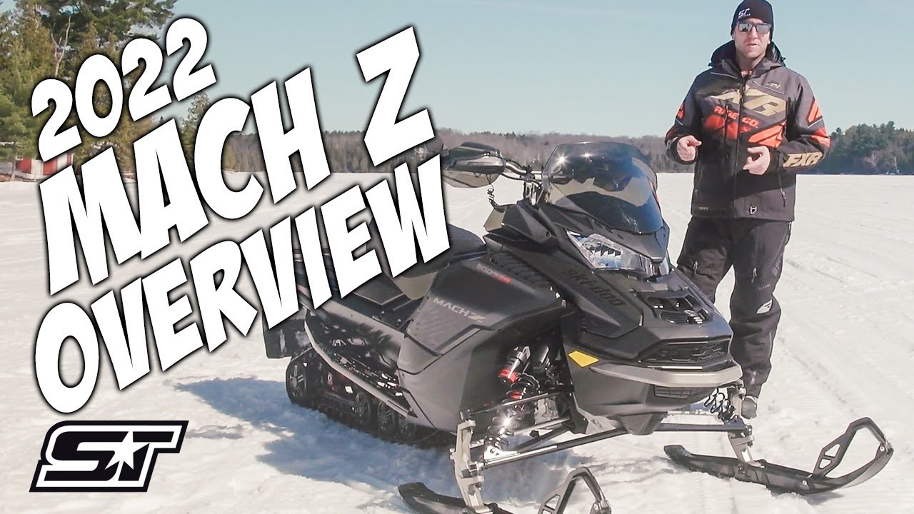 Подробный обзор снегохода Ski Doo Mach Z 2022 года