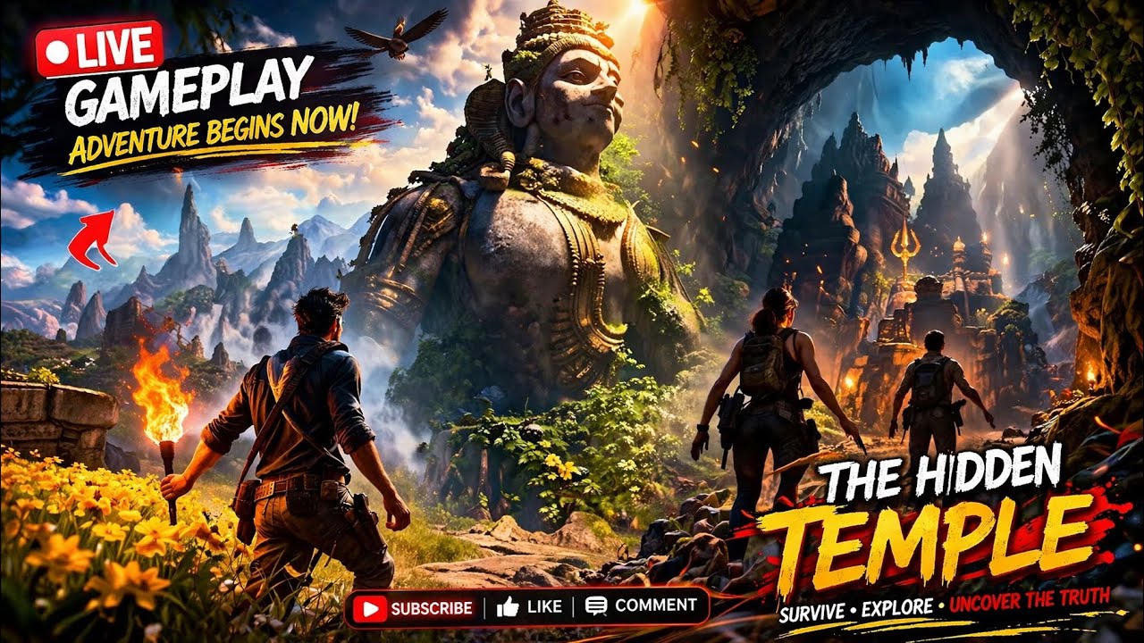 Uncharted lost Legacy PS5 gameplay live Come join us. For more video like this
