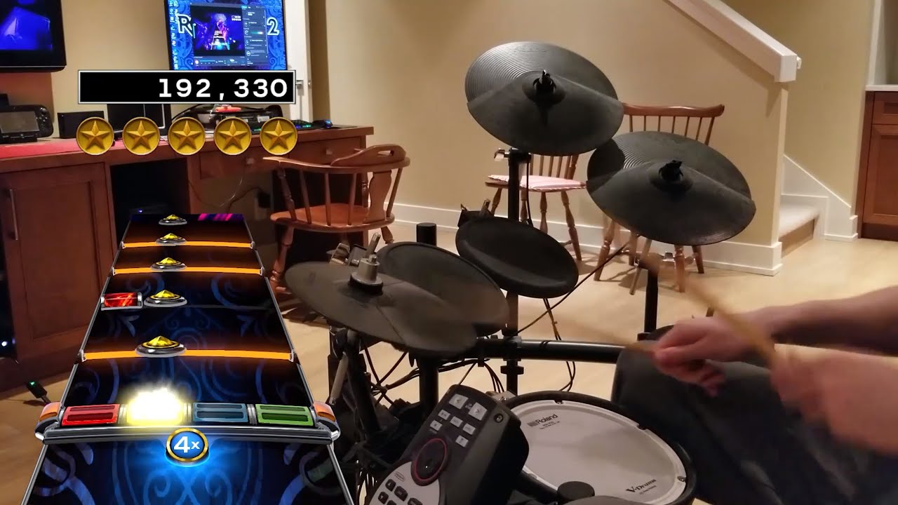 Paradise by Coldplay | Rock Band 4 Pro Drums 100% FC