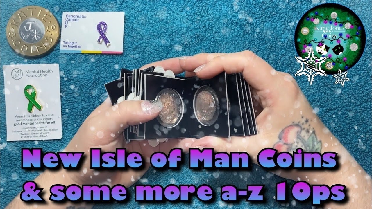 New Isle of Man coins and some a-z 10ps!