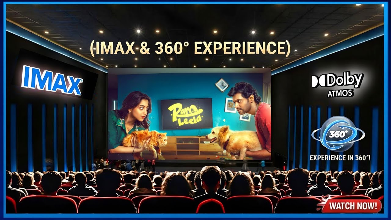 Ram in Leela - Official Trailer |Theatre Experience Dolby Atmos Surround sound |Rio Raj | Vartika 