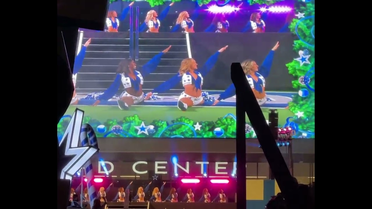 Dallas Cowboys Cheerleaders Christmas Extravaganza 2024