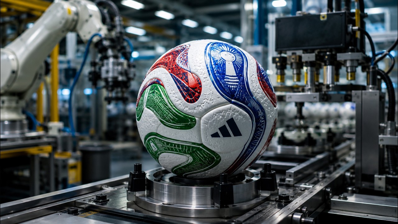 Как производится официальный мяч ЧМ-2026: процесс на фабрике Adidas Trionda