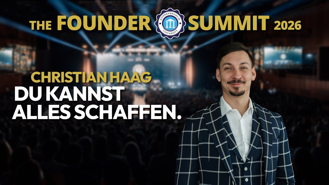 Christian Haag: Den gr&ouml;&szlig;ten Kampf f&uuml;hrt man mit sich selbst | Founder Summit 2026