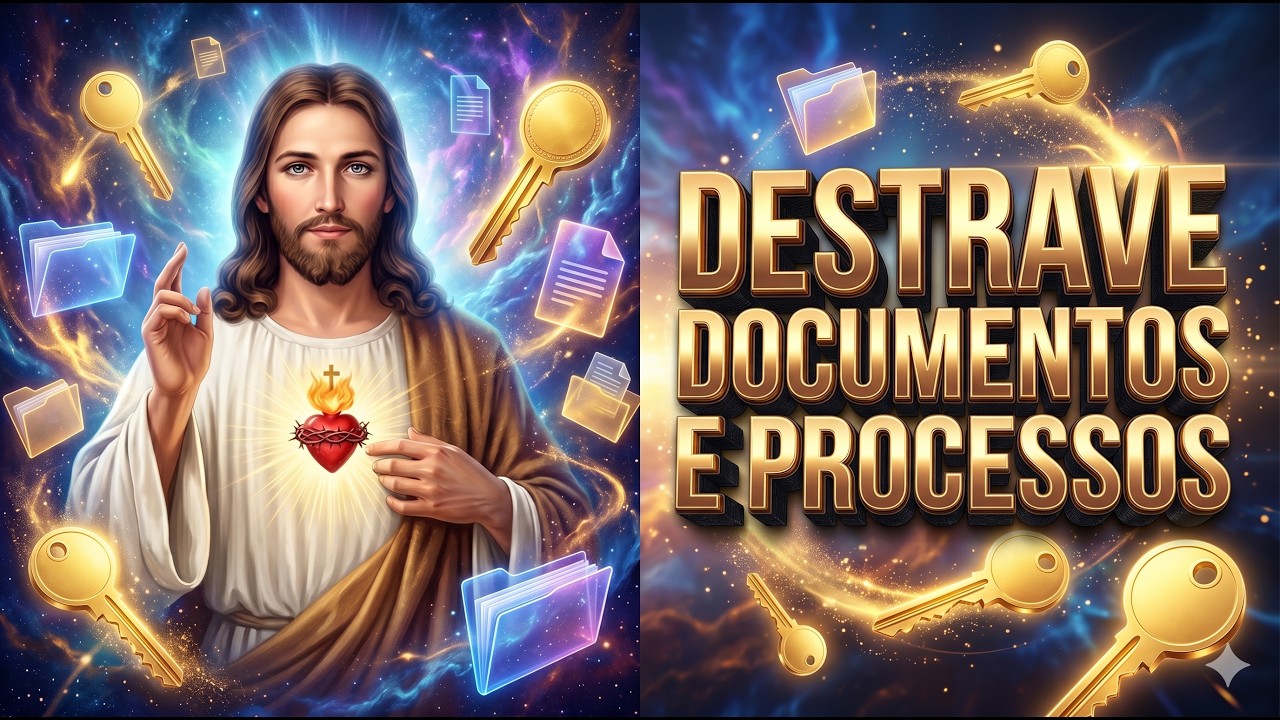 JUSTIÇA TRAVADA? ⚖️ Reze isso para DESTRAVAR Processos, Aposentadoria e Documentos!