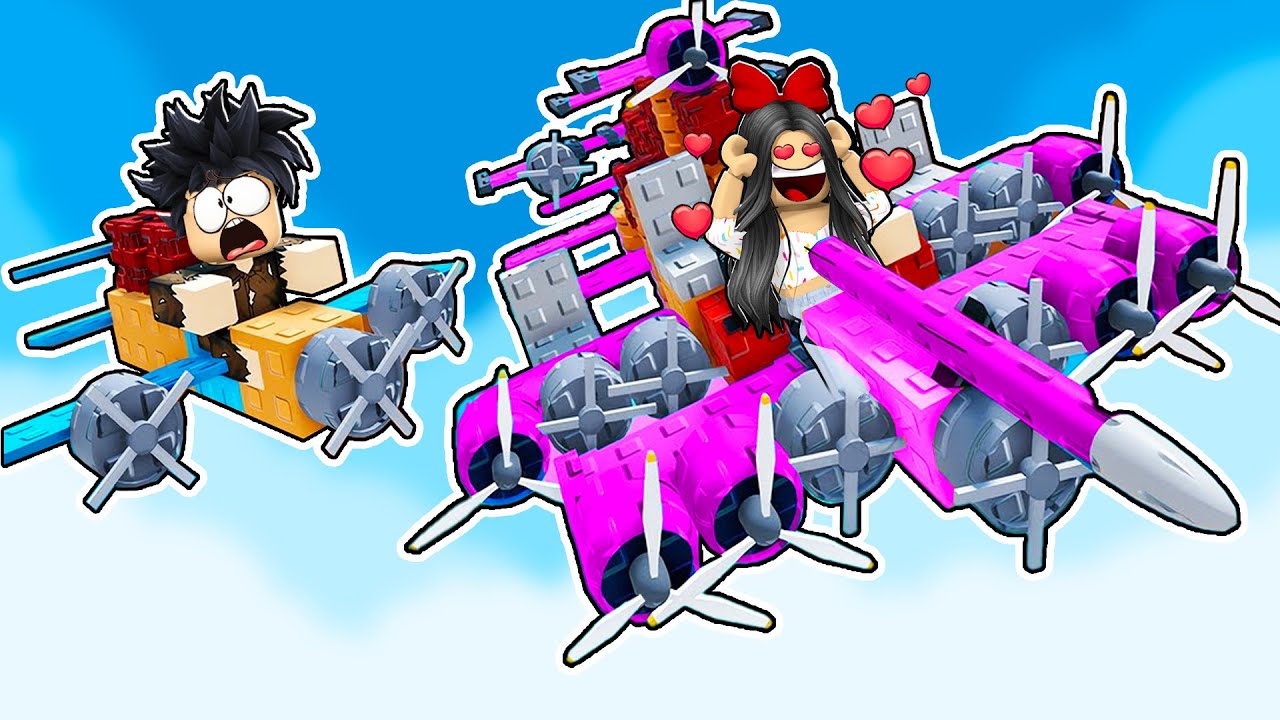 ✈️ Am CONSTRUIT CEL Mai RAPID AVION Din ROBLOX !
