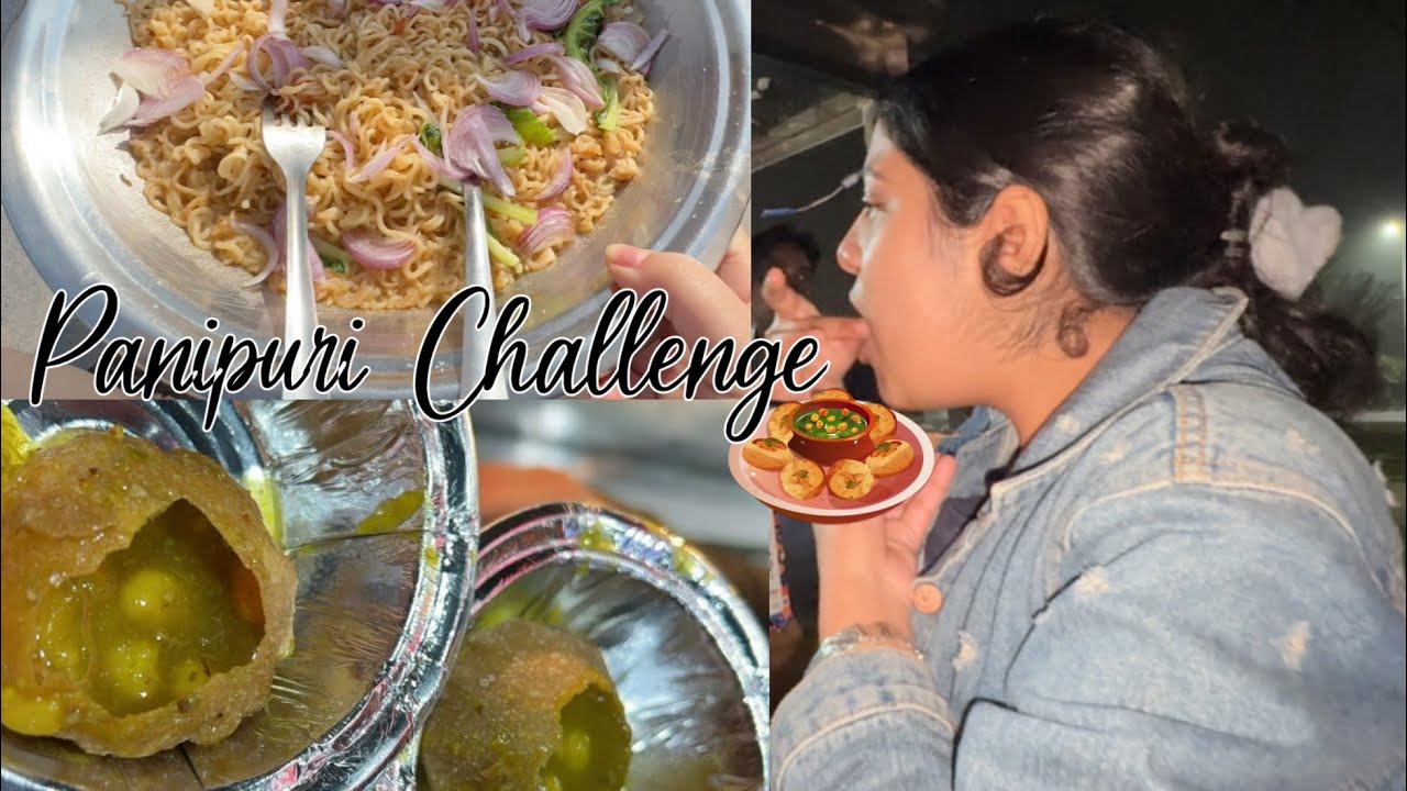Panipuri challenge in Panipuri stall🤤🤛🏽#goviral #food #foodforfoodies #easyrecipe #foodpassion 