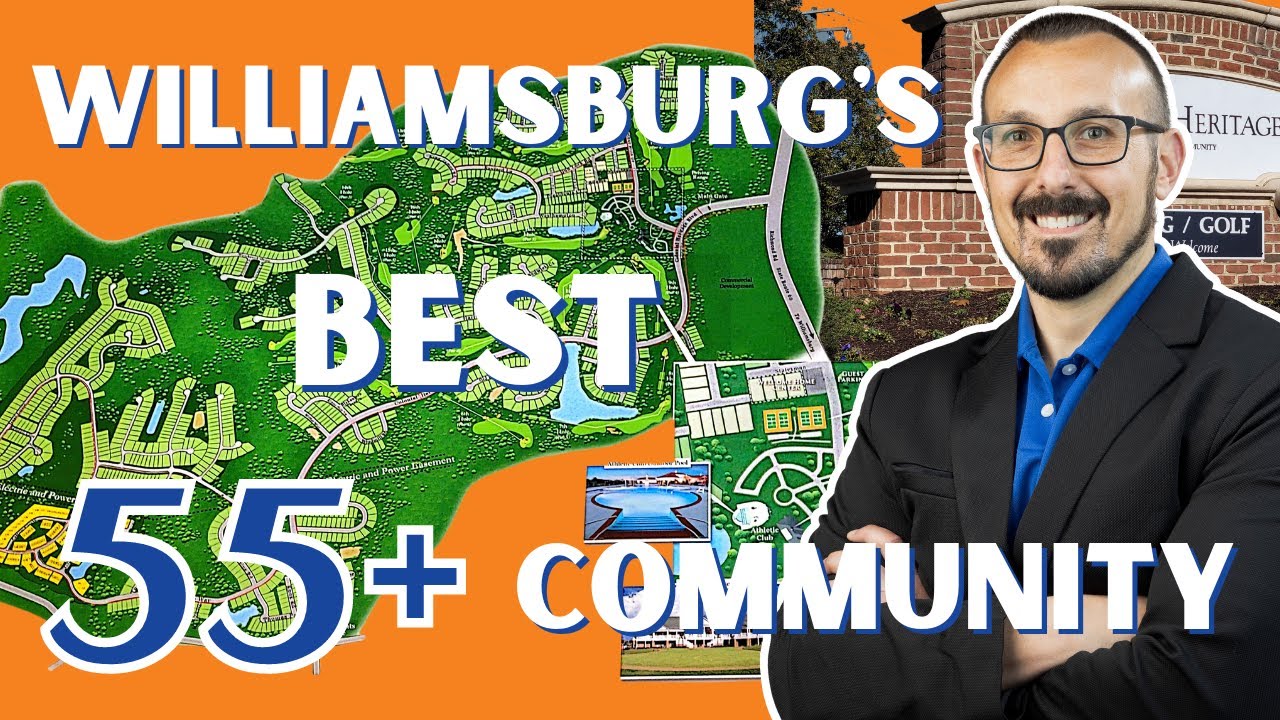 EVERYTHING You need to know about COLONIAL HERITAGE - Williamsburg's premier 55+ Community