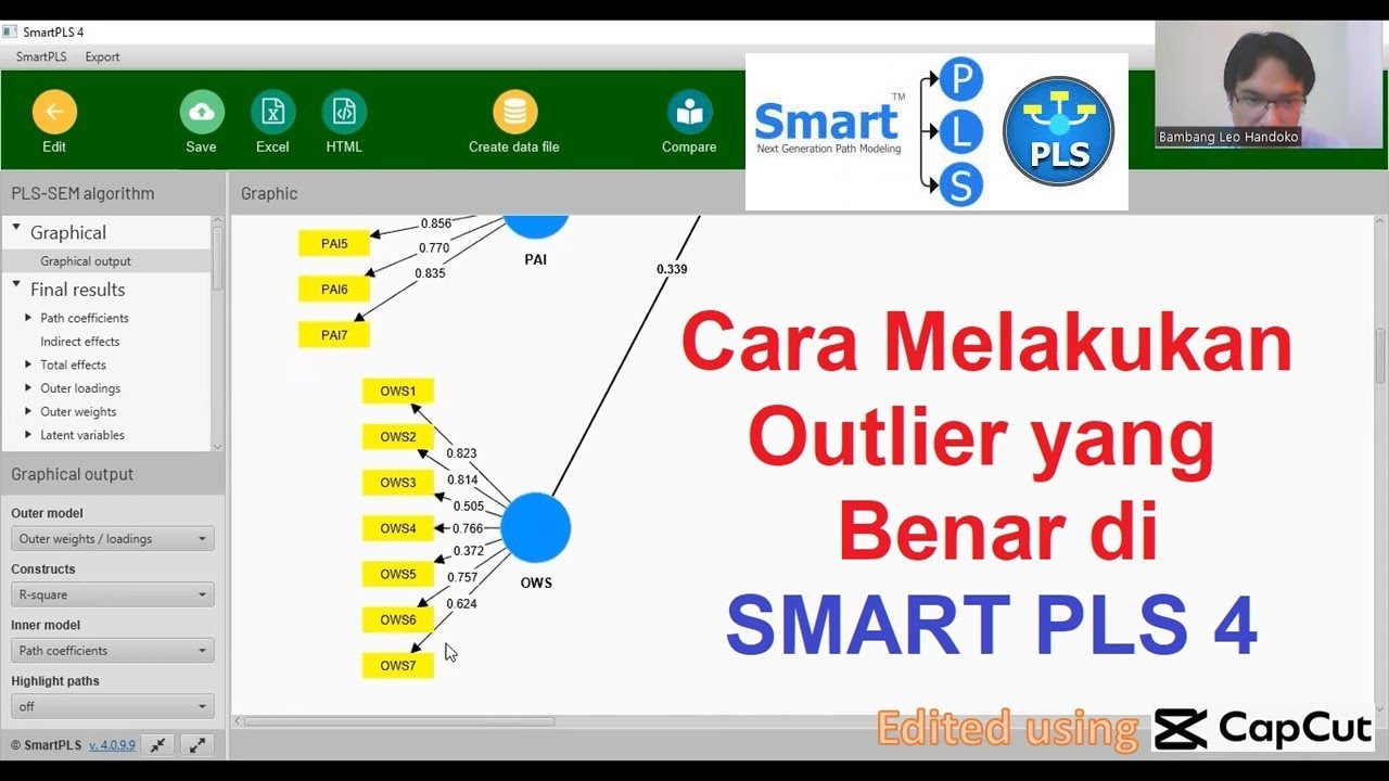 Cara Melakukan Outlier pada Indikator yang Benar di SMART PLS 4 Menggunakan Metode Eksperimen