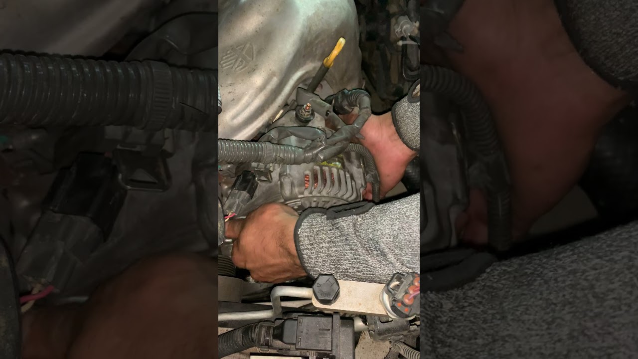 Change Alternator Toyota Camry #lifeisbutadream #mechanic